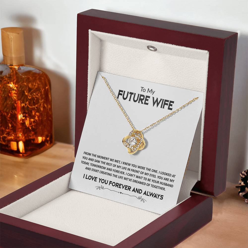 FROM THE MOMENT WE MET - Knot Necklace