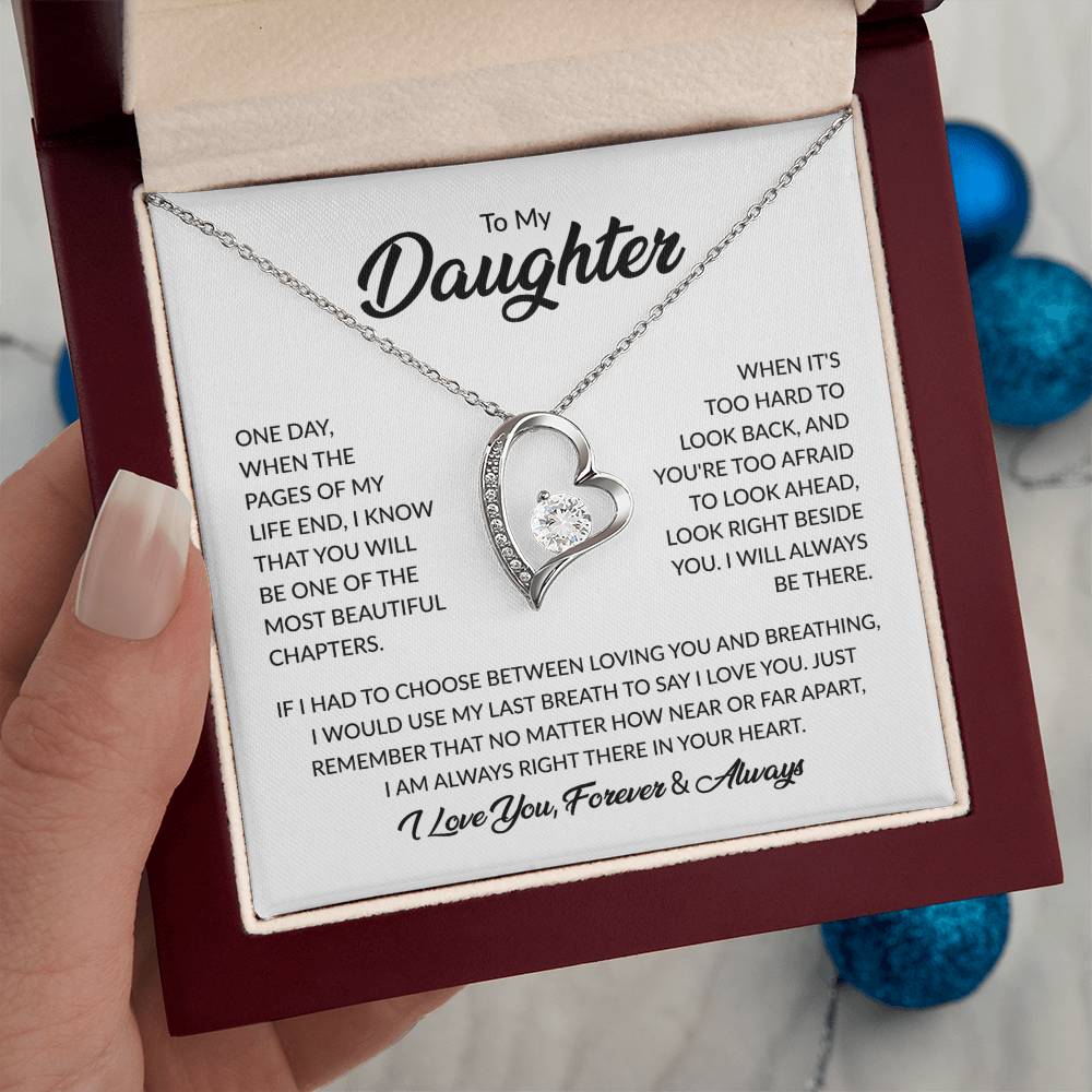 MOST BEAUTIFUL CHAPTER- FOREVER LOVE NECKLACE
