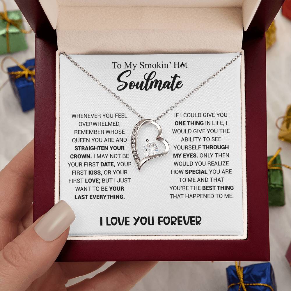 Smokin' Hot Soulmate - Heart Necklace