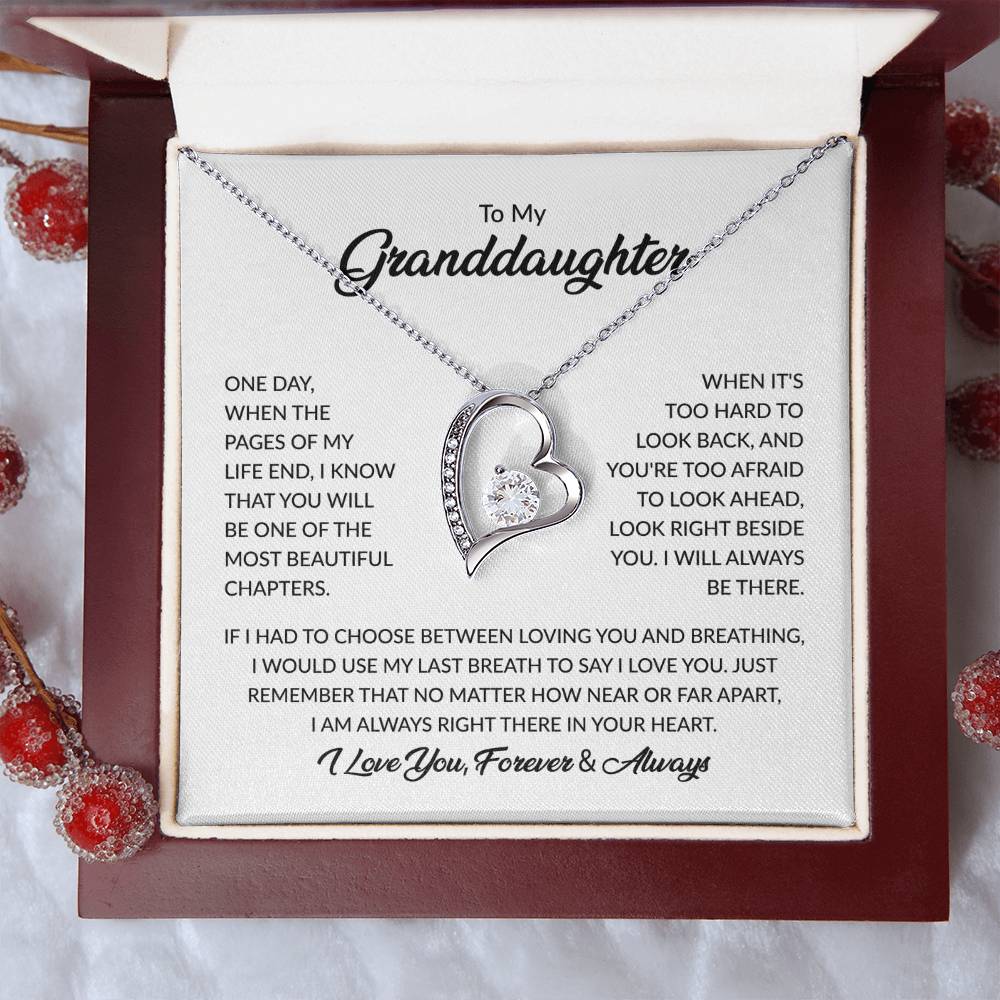MOST BEAUTIFUL CHAPTER - FOREVER LOVE NECKLACE