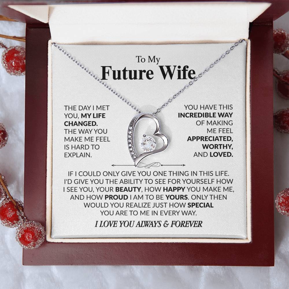THE DAY I MET YOU - Forever Love Necklace