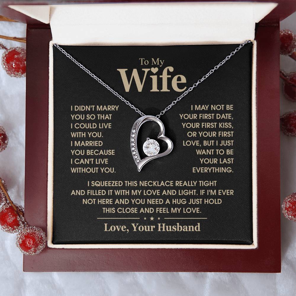 TO MY WIFE - Forever Love Necklace