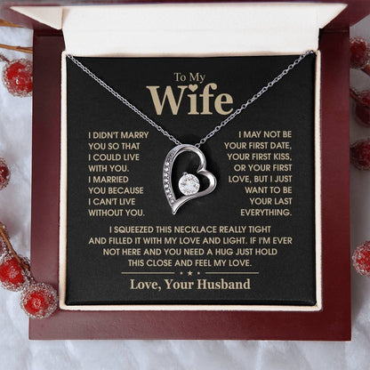 TO MY WIFE - Forever Love Necklace