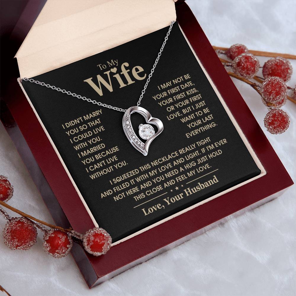 TO MY WIFE - Forever Love Necklace