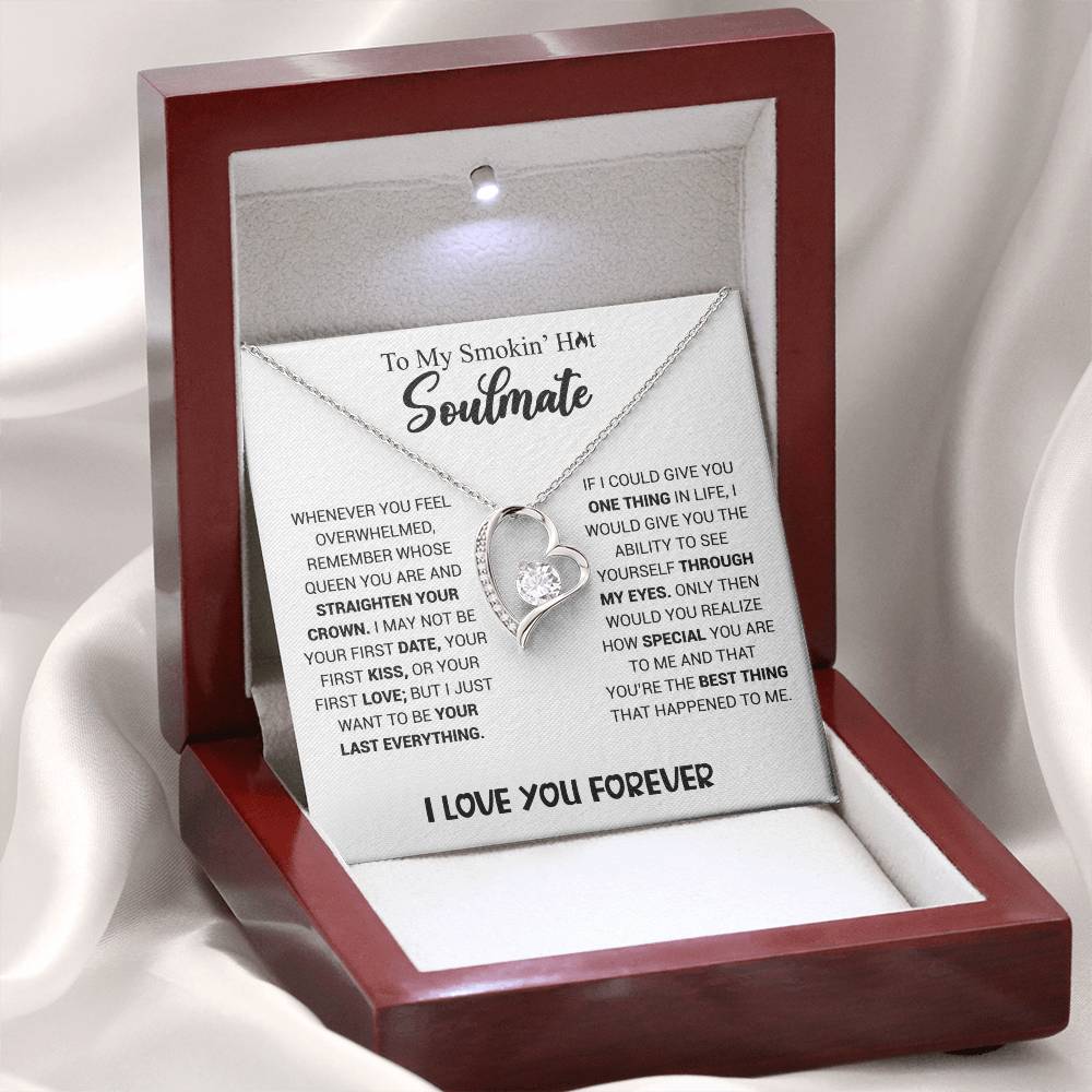 Smokin' Hot Soulmate - Heart Necklace