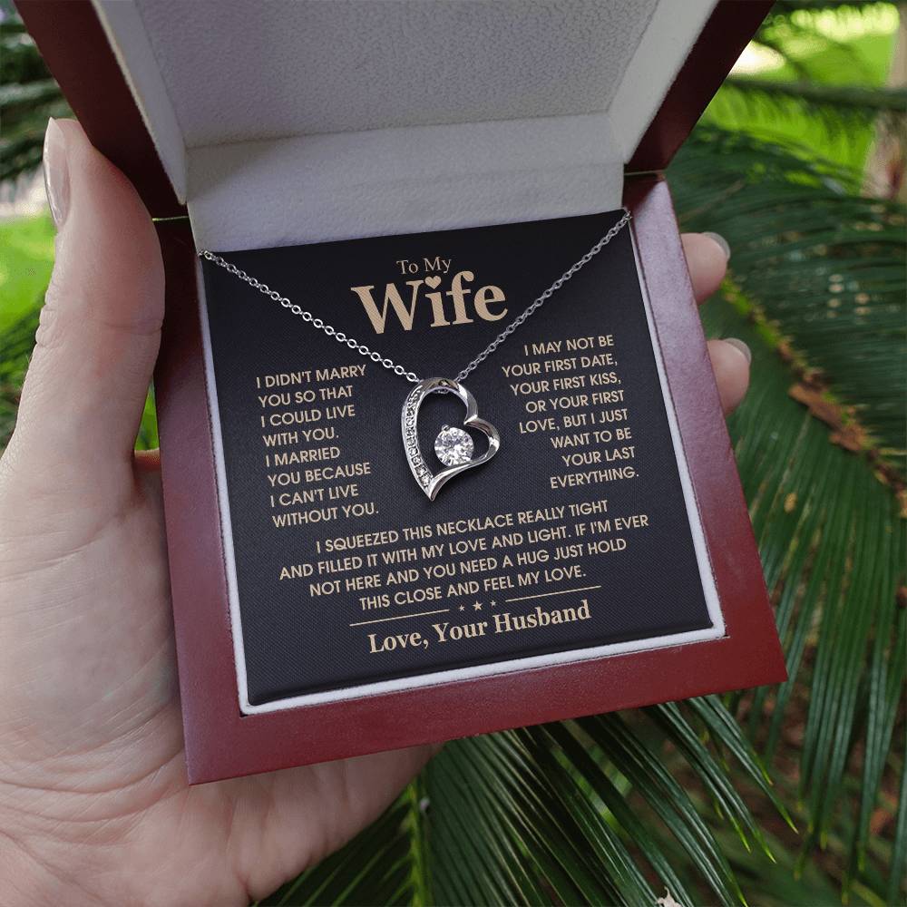 TO MY WIFE - Forever Love Necklace
