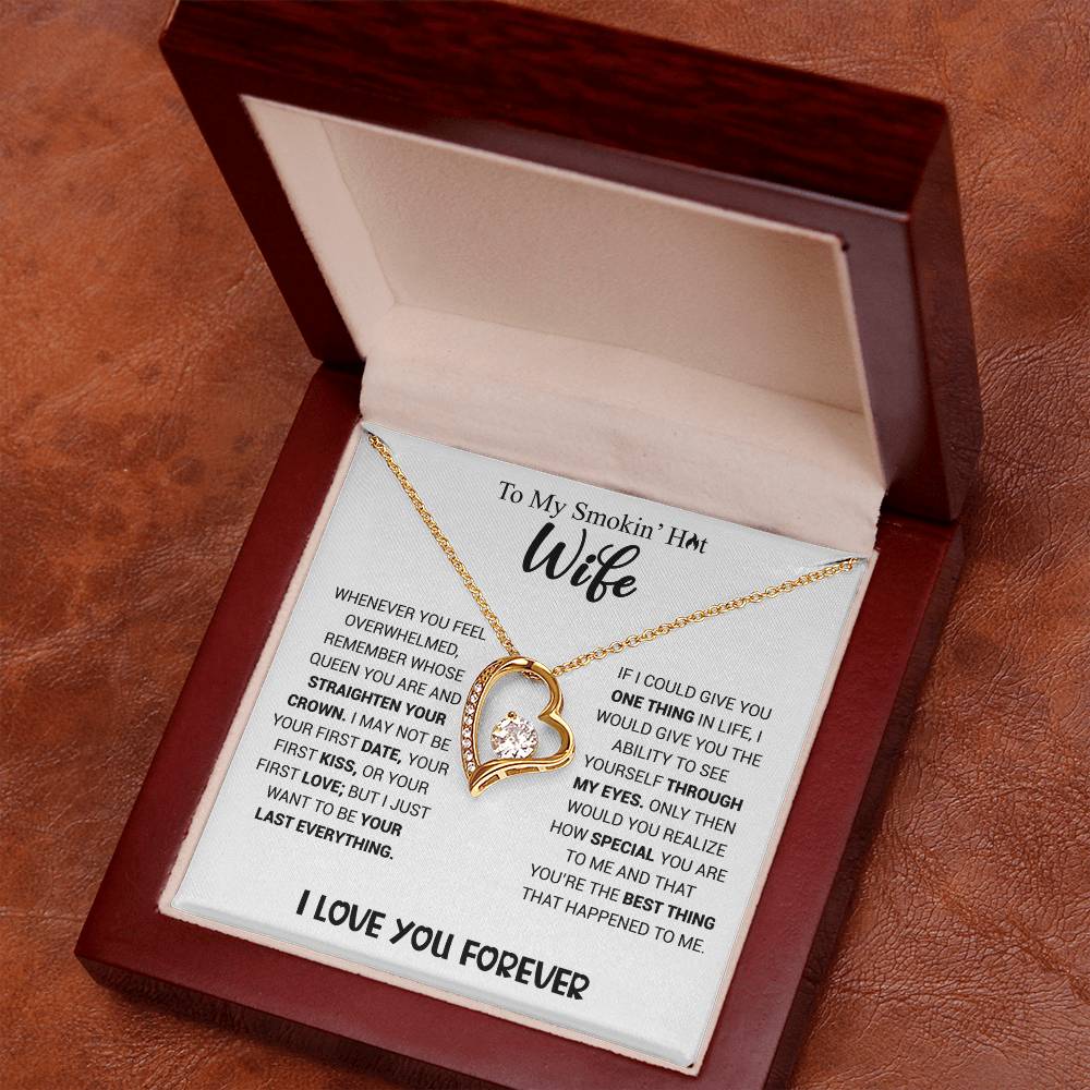 Smokin' Hot Wife - Forever Love Necklace
