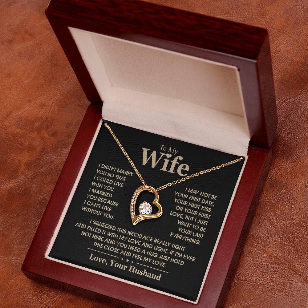 TO MY WIFE - Forever Love Necklace