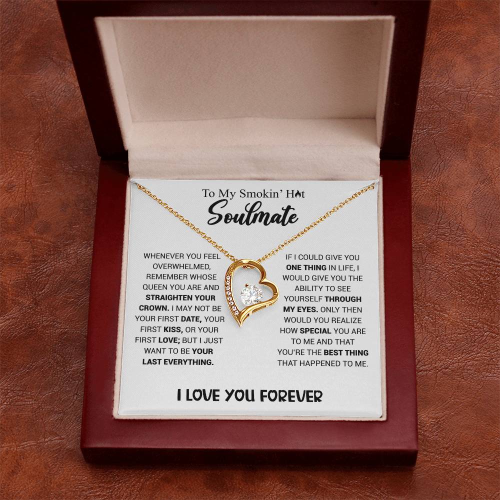 Smokin' Hot Soulmate - Heart Necklace
