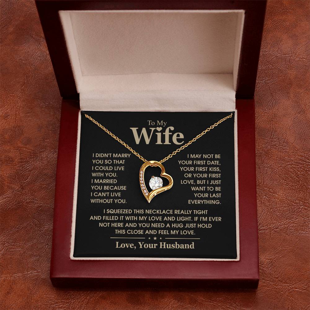TO MY WIFE - Forever Love Necklace