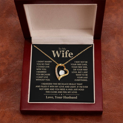 TO MY WIFE - Forever Love Necklace