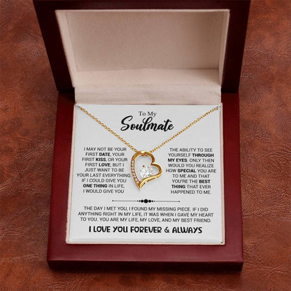 FOREVER & ALWAYS - Heart Necklace