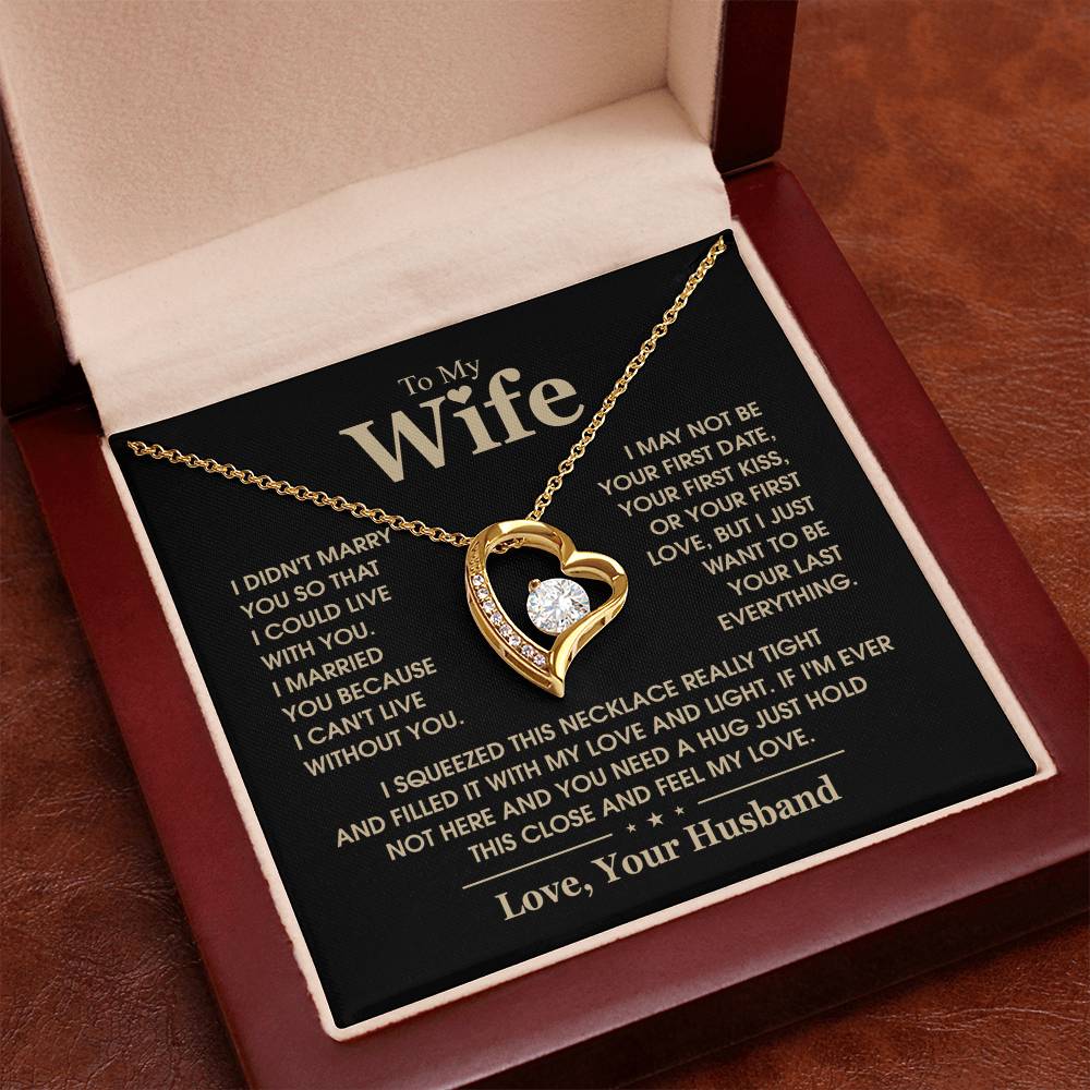 TO MY WIFE - Forever Love Necklace