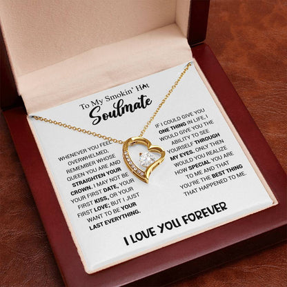 Smokin' Hot Soulmate - Heart Necklace