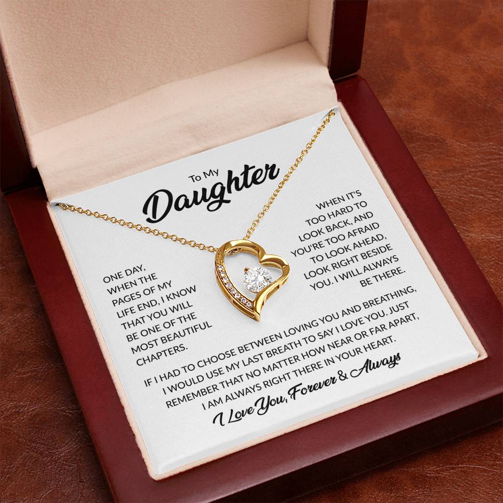 MOST BEAUTIFUL CHAPTER- FOREVER LOVE NECKLACE