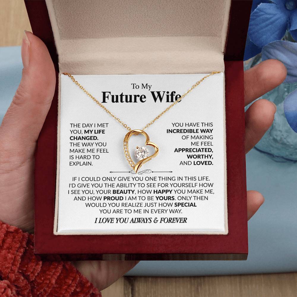 THE DAY I MET YOU - Forever Love Necklace