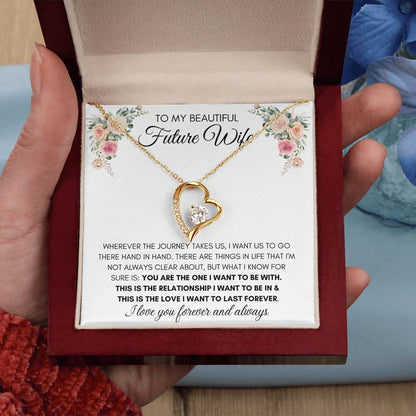 To My Beautiful Future Wife - Forever Love Necklace