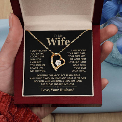 TO MY WIFE - Forever Love Necklace