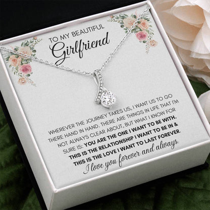 To My Beautiful Girlfriend - Alluring Necklace