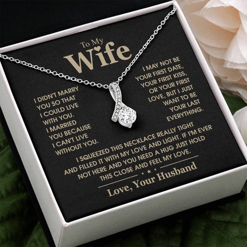 TO MY WIFE - Alluring Necklace