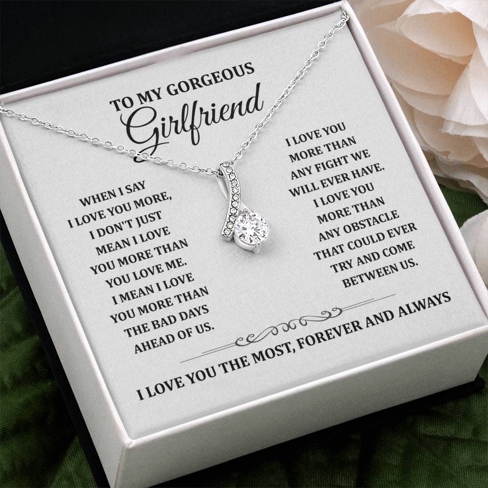 TO MY GORGEOUS GIRLFRIEND - Alluring Necklace