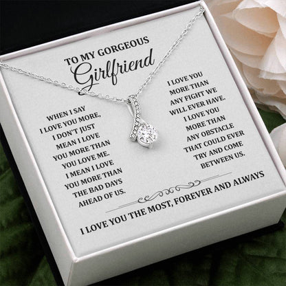 TO MY GORGEOUS GIRLFRIEND - Alluring Necklace