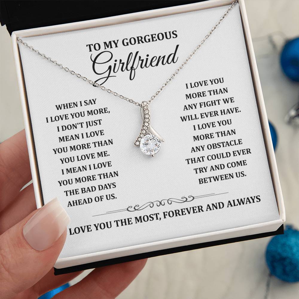 TO MY GORGEOUS GIRLFRIEND - Alluring Necklace