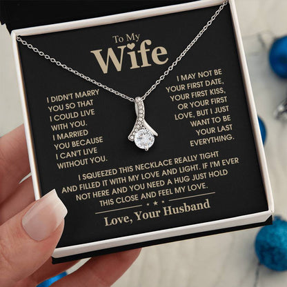 TO MY WIFE - Alluring Necklace