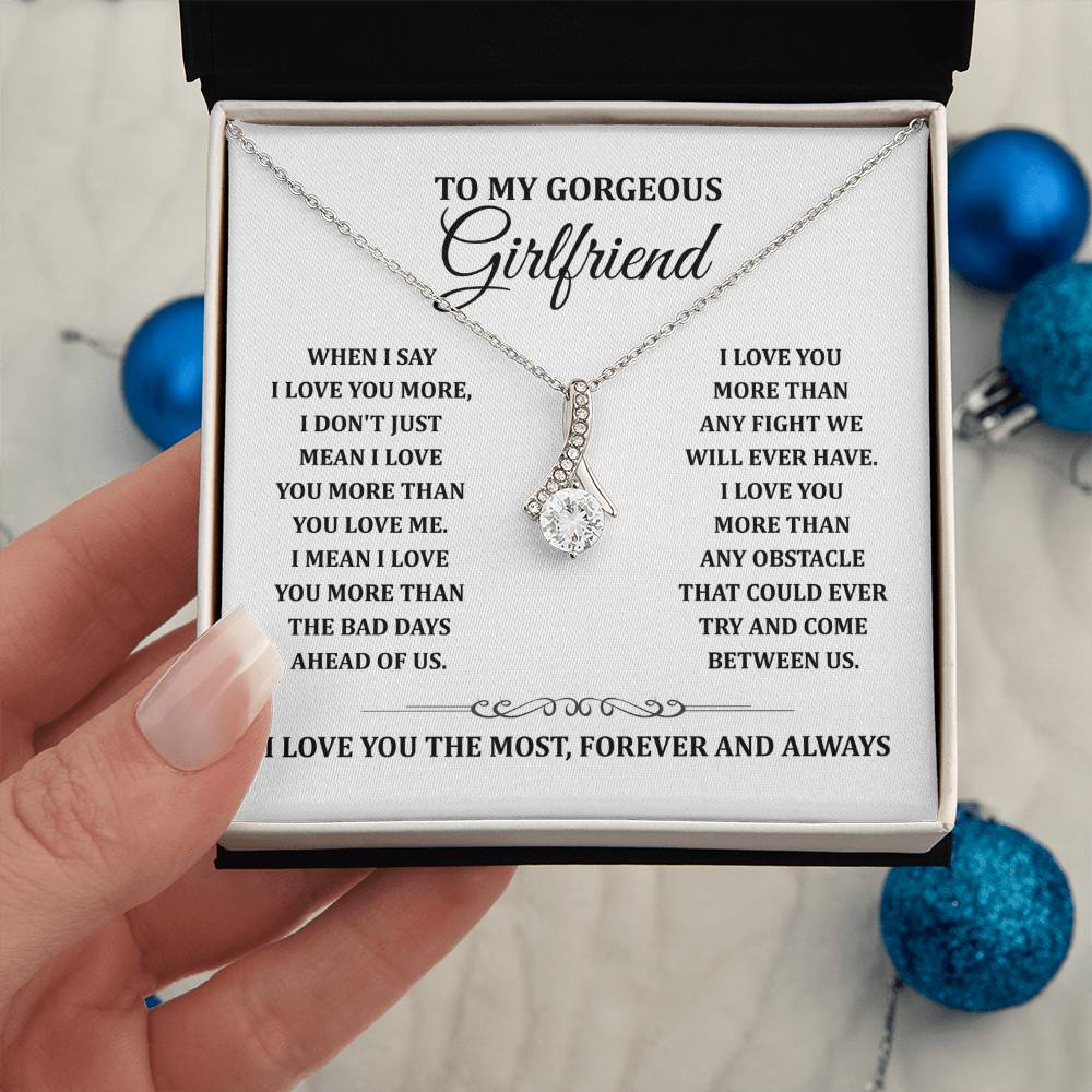 TO MY GORGEOUS GIRLFRIEND - Alluring Necklace