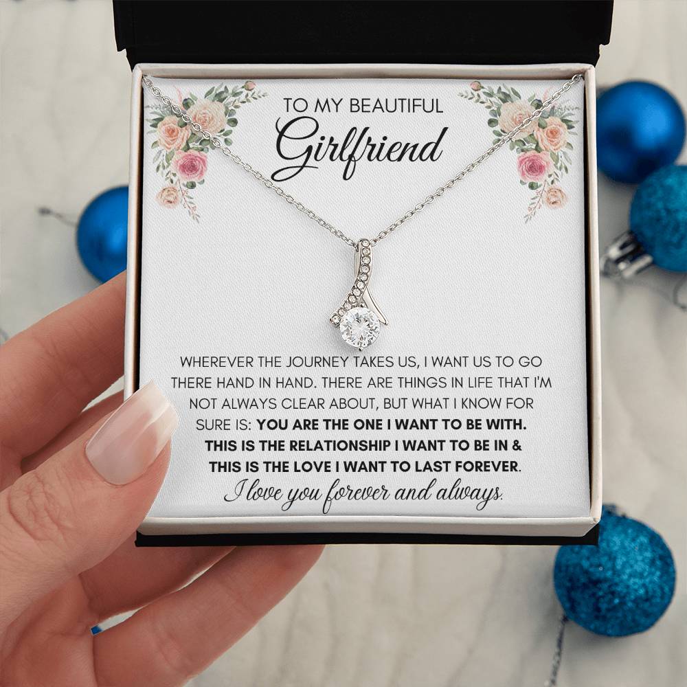 To My Beautiful Girlfriend - Alluring Necklace