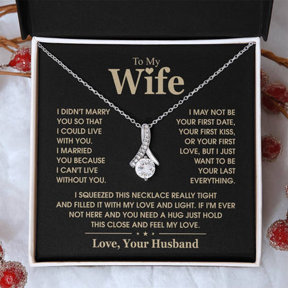 TO MY WIFE - Alluring Necklace