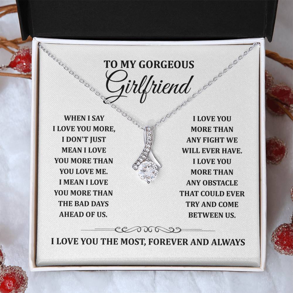 TO MY GORGEOUS GIRLFRIEND - Alluring Necklace