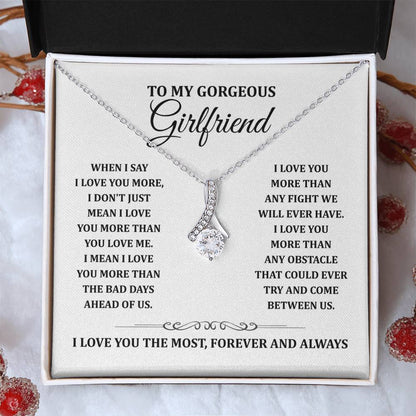 TO MY GORGEOUS GIRLFRIEND - Alluring Necklace