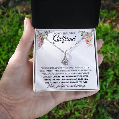 To My Beautiful Girlfriend - Alluring Necklace