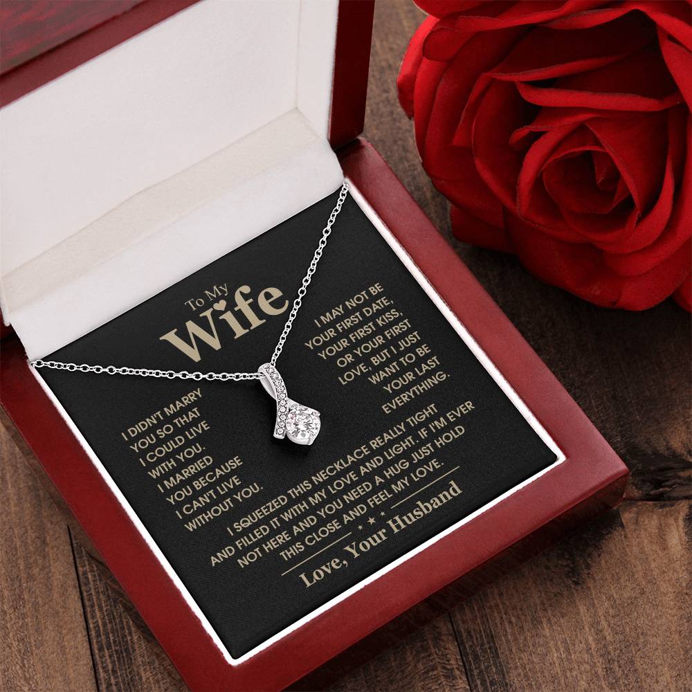 TO MY WIFE - Alluring Necklace