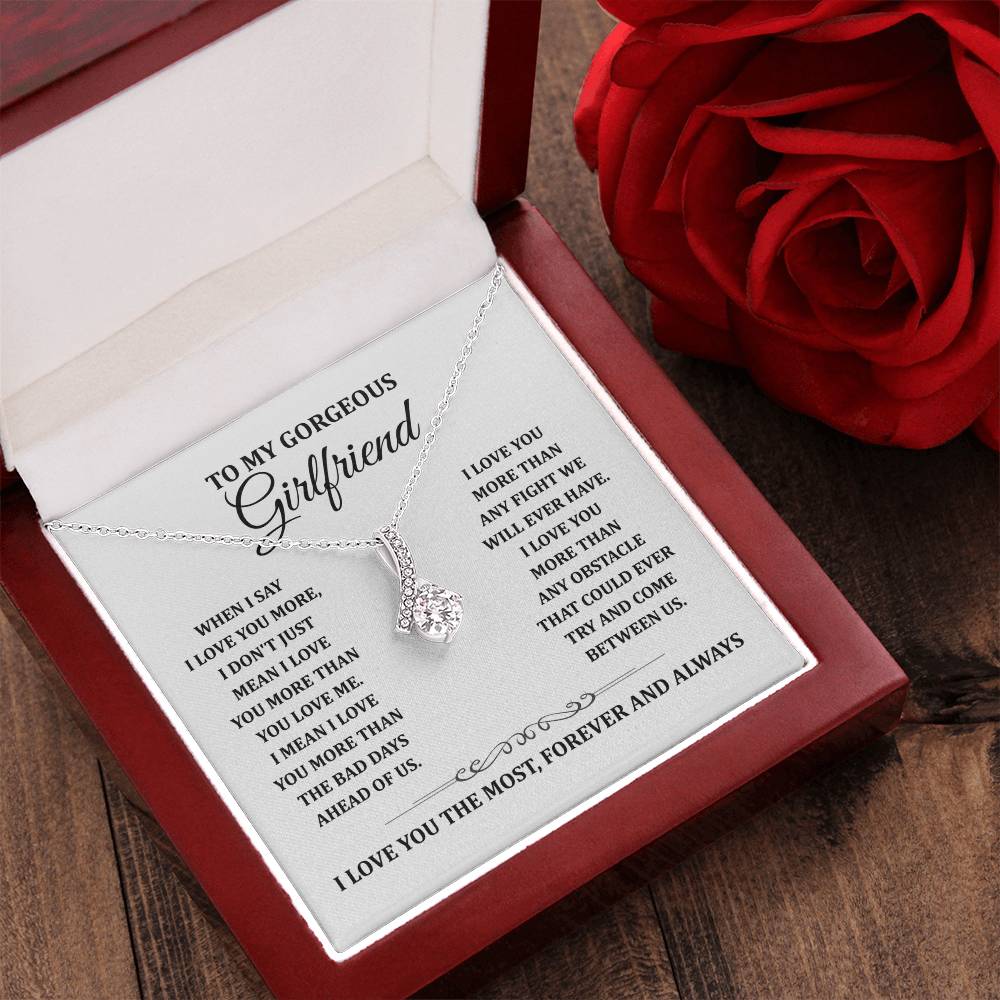TO MY GORGEOUS GIRLFRIEND - Alluring Necklace