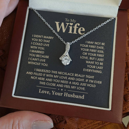 TO MY WIFE - Alluring Necklace
