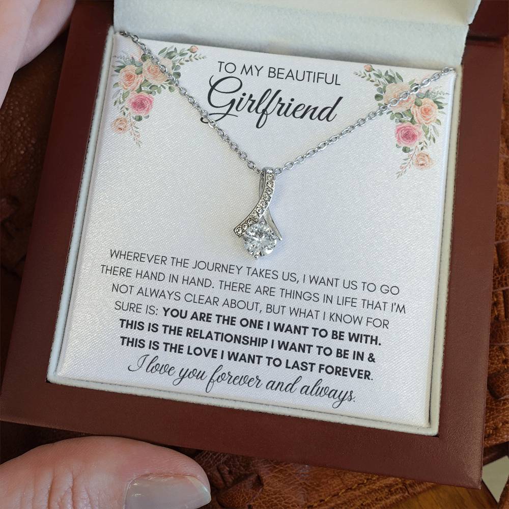 To My Beautiful Girlfriend - Alluring Necklace