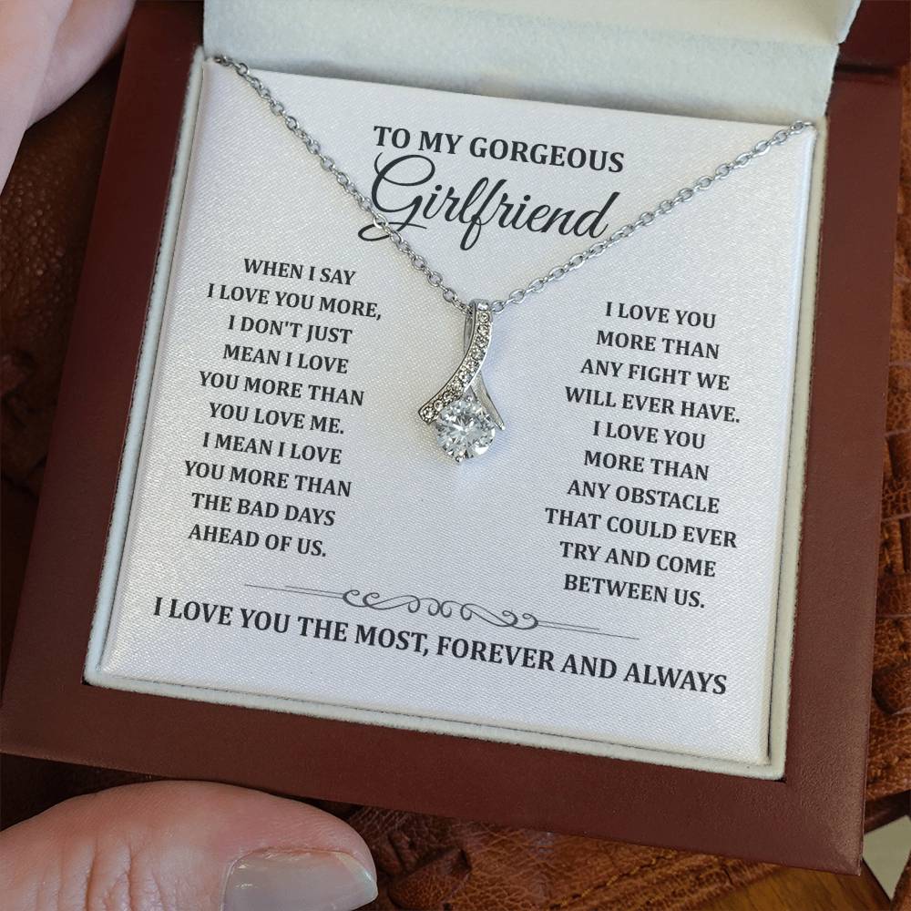 TO MY GORGEOUS GIRLFRIEND - Alluring Necklace