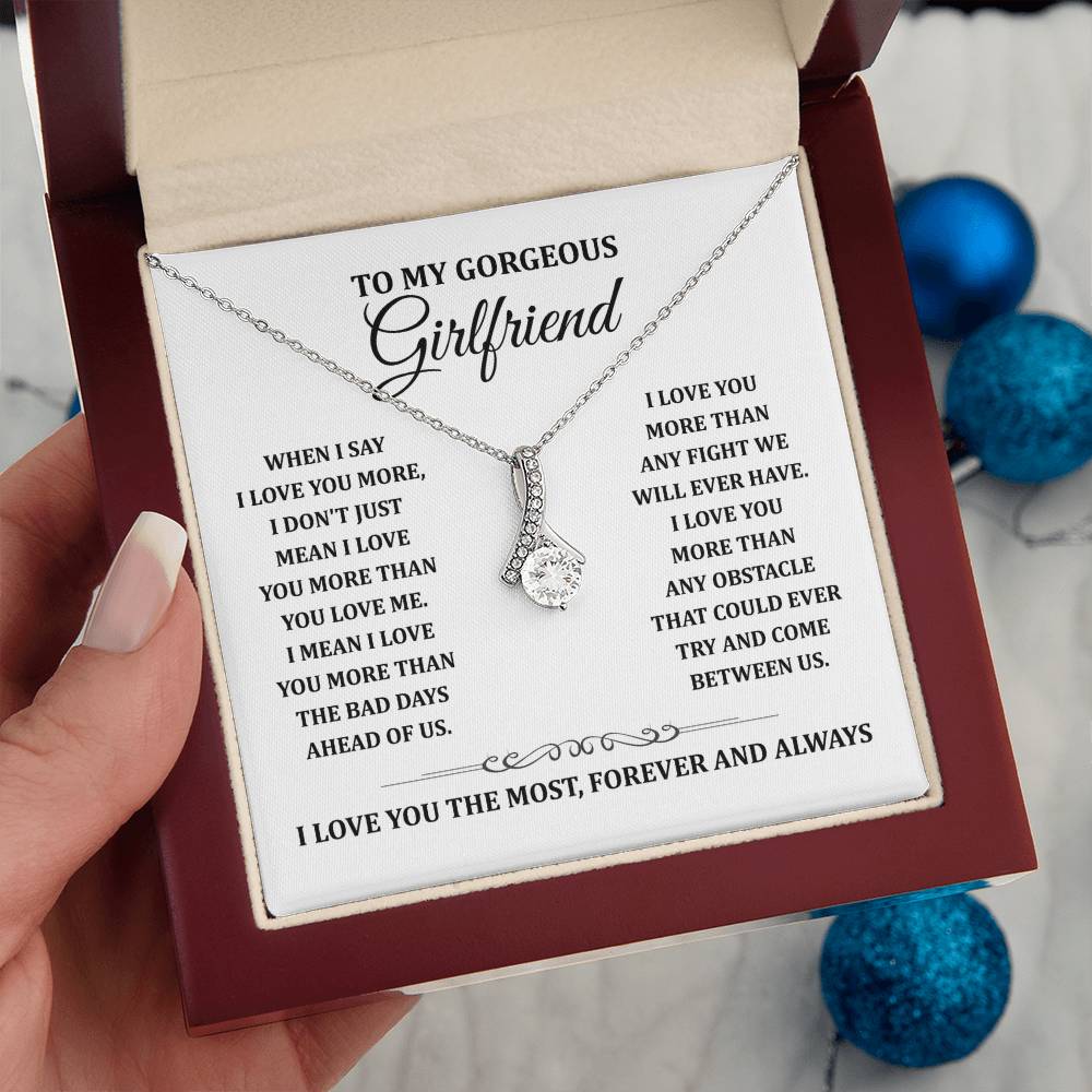 TO MY GORGEOUS GIRLFRIEND - Alluring Necklace