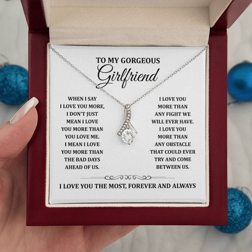 TO MY GORGEOUS GIRLFRIEND - Alluring Necklace