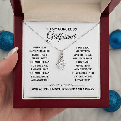 TO MY GORGEOUS GIRLFRIEND - Alluring Necklace