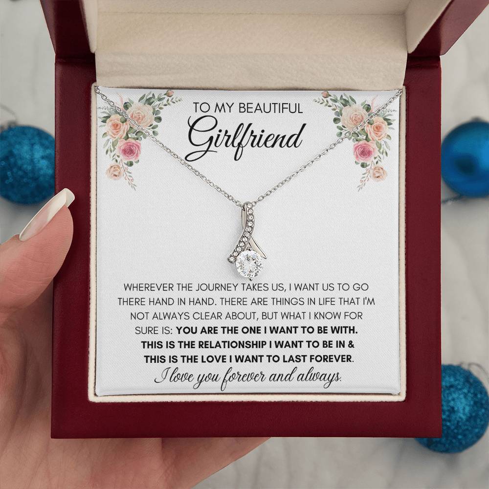 To My Beautiful Girlfriend - Alluring Necklace