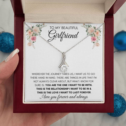 To My Beautiful Girlfriend - Alluring Necklace