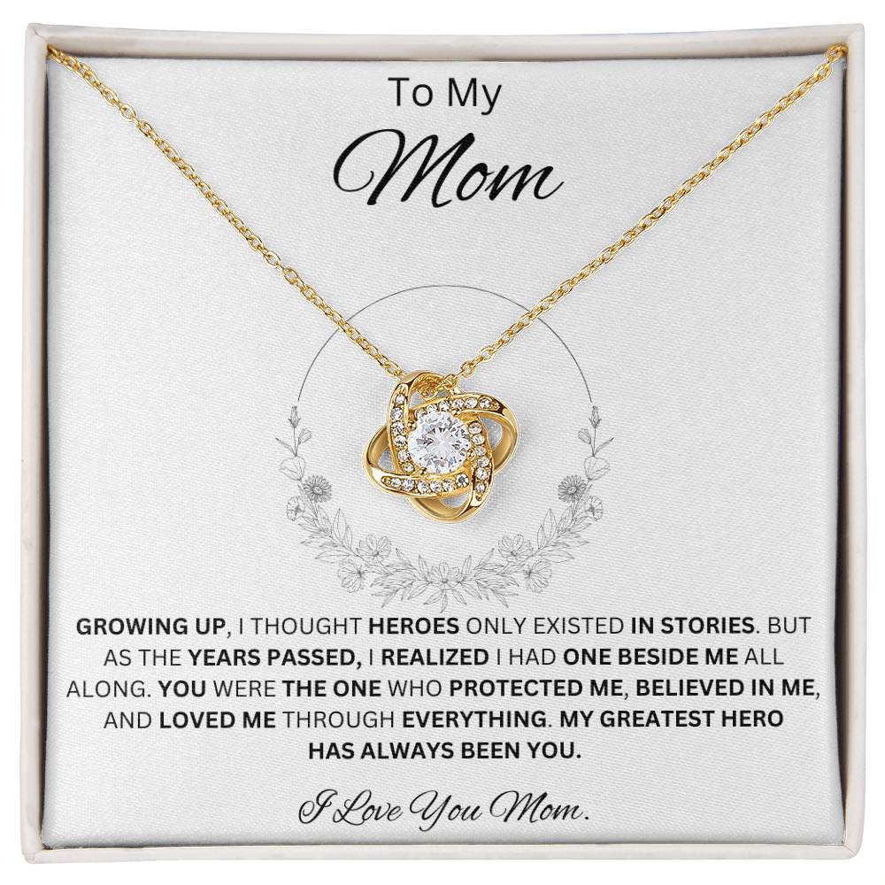My Greatest Hero Necklace