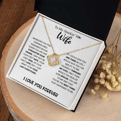 Smokin' Hot Wife - Knot Necklace