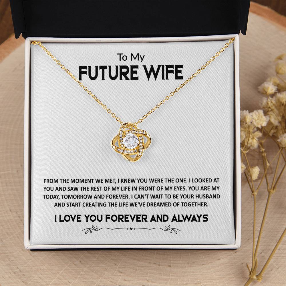 FROM THE MOMENT WE MET - Knot Necklace
