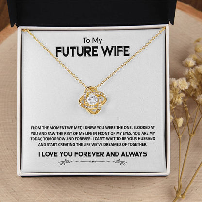 FROM THE MOMENT WE MET - Knot Necklace