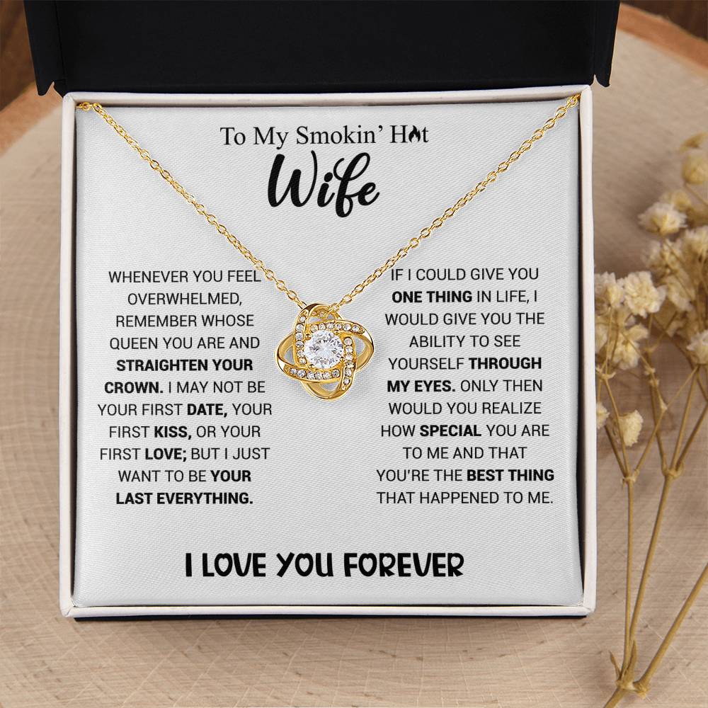 Smokin' Hot Wife - Knot Necklace
