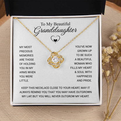 MOST PRECIOUS MEMORIES - KNOT NECKLACE